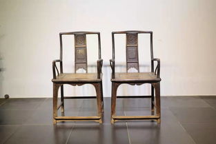 清代官帽椅 古典家具中的文人风骨与工艺典范